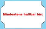 Preisetiketten 26x16mm Mindestens haltbar bis