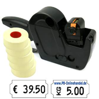 Preisauszeichner Sato Kendo 26 6-stellig Set-7500