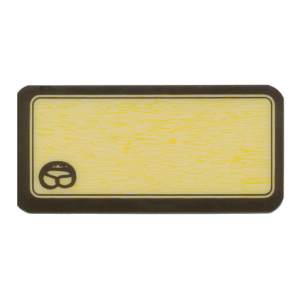 Kunststoff-Preisschild "Brezel" | 105x50 mm preisschild-aus-kunststoff-brezel-105x50mm
