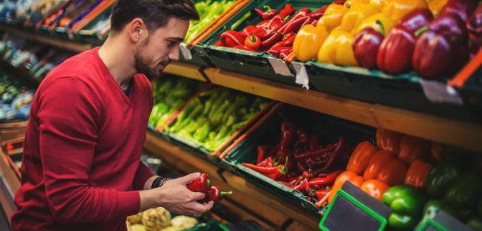 Preisschilder für Obst und Gemüse
