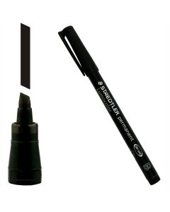 Folienschreiber Staedtler Lumocolor schwarz B breit wasserfest