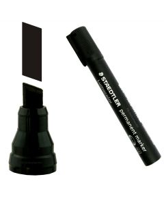 Folienschreiber Staedtler Lumocolor schwarz EB extrabreit wasserfest