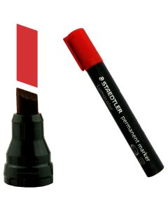 Folienschreiber Staedtler Lumocolor rot EB extrabreit wasserfest