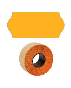 Preisetiketten 26x12mm leuchtorange