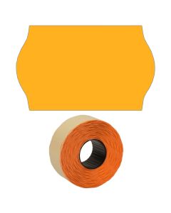 Preisetiketten 26x16mm leuchtorange