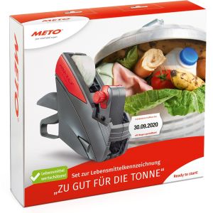 Auszeichner METO ProLine S 10.26  Lebensmittel MHD SET