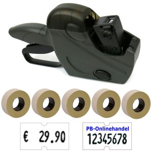 Preisauszeichner UNO H8 8-stellig  [SET 6000]