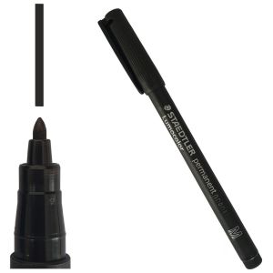 Folienschreiber Staedtler Lumocolor schwarz M mittel wasserfest