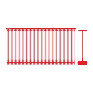 Testpack | 1.000 Heftfäden Standard Classic ROT Länge