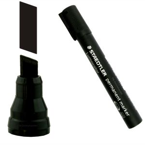 Folienschreiber Staedtler Lumocolor schwarz EB extrabreit wasserfest