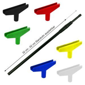 Kunststoffrohr SK ausziehbar + T-Stück