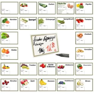 Laminierte Schilder, DIN A6, neutral oder bedruckt