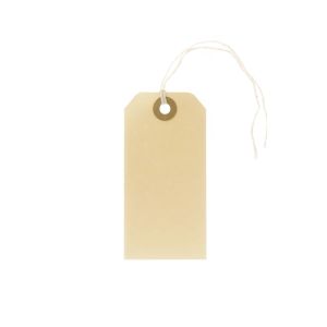 1.000 Manila-Etiketten 100 x 50mm mit Naturfaden