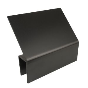 STEP-3 Preisschild zum Anstecken, DIN A6, 30mm Öffnung, schwarz, 3mm Materialstärke