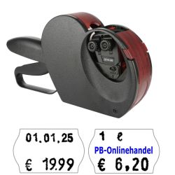 Handauszeichner Printex Smart 1426  2616-86, 8- und 6-stellig, für Etiketten 26x16 mm