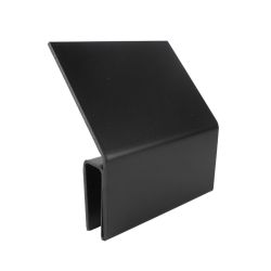 STEP-3 Preisschild zum Anstecken, DIN A7, 17 mm Öffnung, schwarz, 2mm Materialstärke