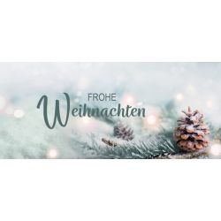 Geschenkanhänger Weihnachten -Tannenzapfen