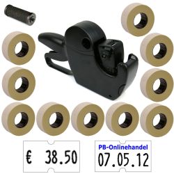 Preisauszeichner Jolly JH8 8-stellig schwarz [SET 12000+1]