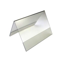 Tisch-Aufsteller transparent DIN A7