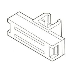 Magnethalter transparent  für Plakatrahmen