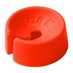 WiserSizer für Kleiderbügel unbedruckt leuchtrot