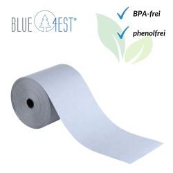 Thermorolle 80mm 80m 12mm 55g/m² BPA-frei Blue4est BLAU