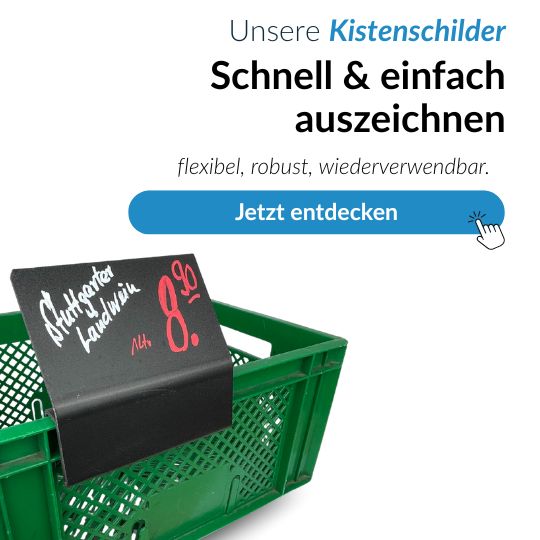 Kistenschilder entdecken