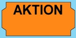 Preisetiketten 26x12mm leuchtorange AKTION