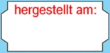 Preisetiketten 26x12mm hergestellt am