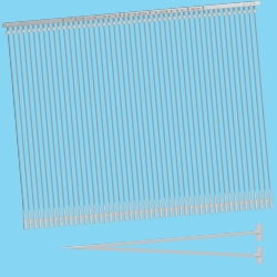 Doppelheftfäden Standard 65mm für Etikettierpistole